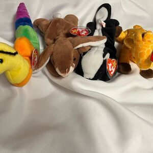 Ty Beanie Babies lot of 4 1995